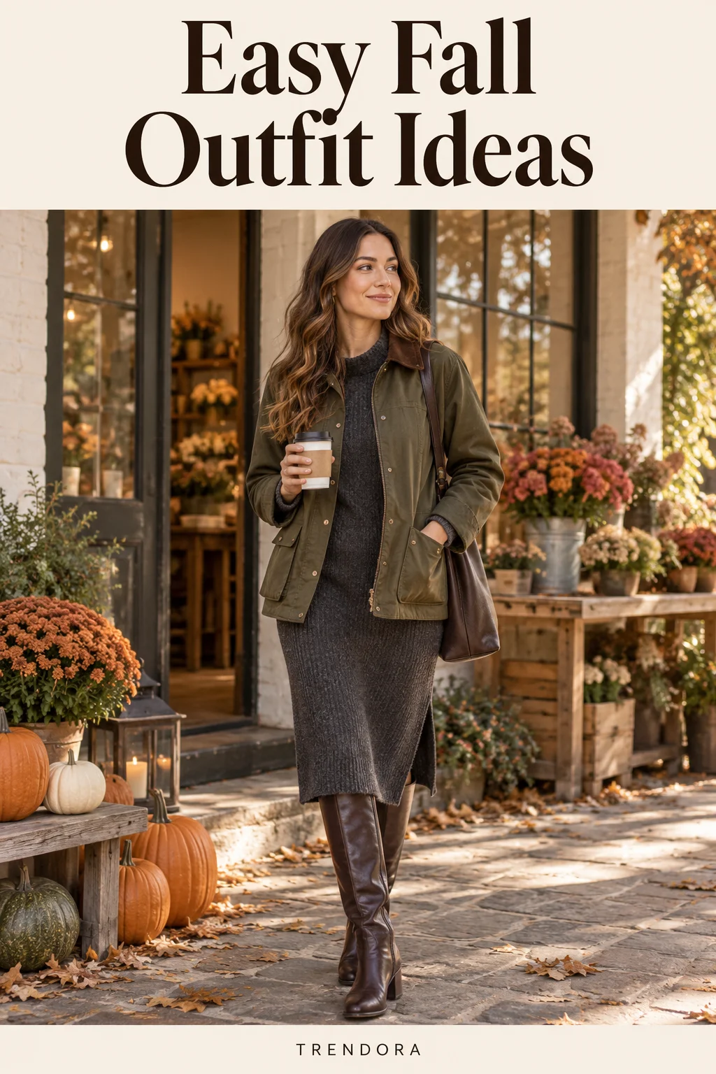 Easy Fall Outfit Ideas — original InspoMint illustration