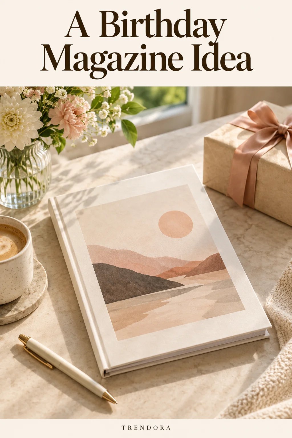 A Birthday Magazine Idea — original InspoMint illustration