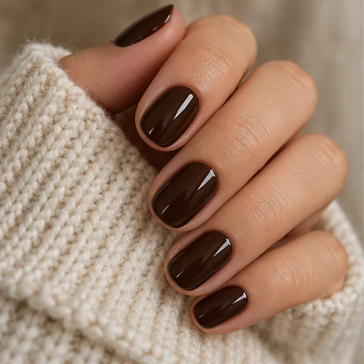 3 Short Fall Nail Colors to Try: Chocolate, Cherry and Olive