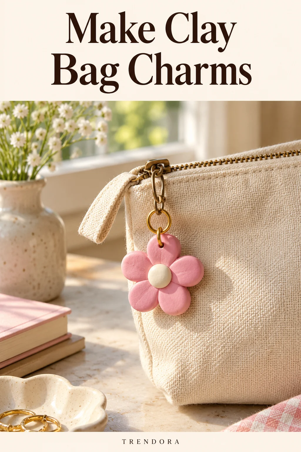 Make Clay Bag Charms — original InspoMint illustration