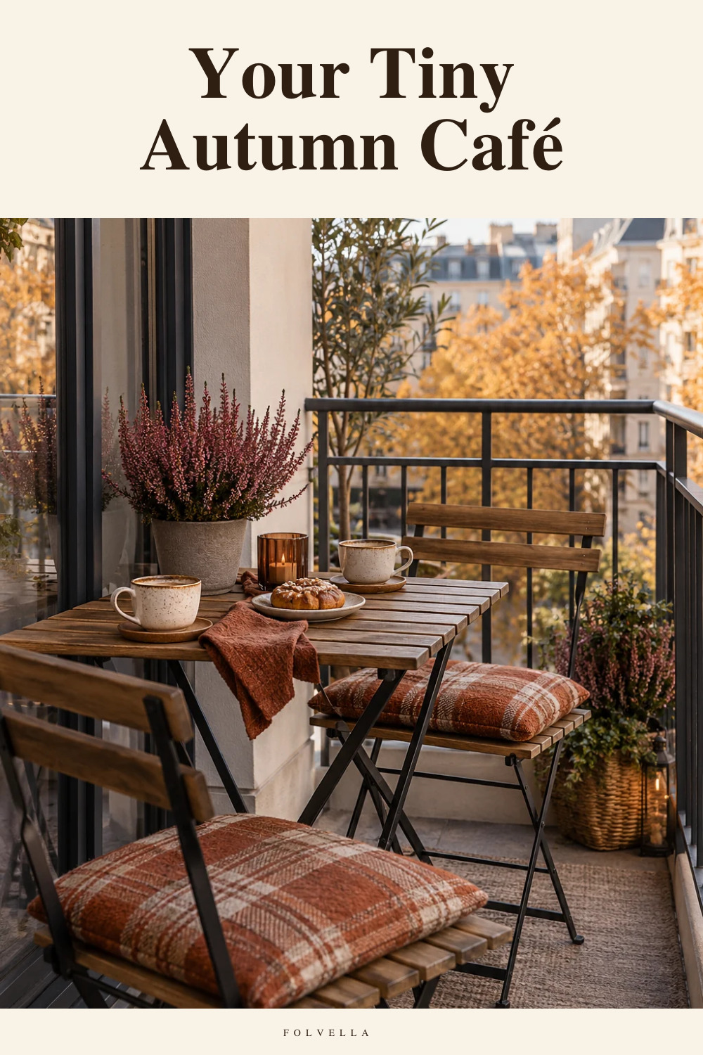 Your Tiny Autumn Café — original InspoMint illustration