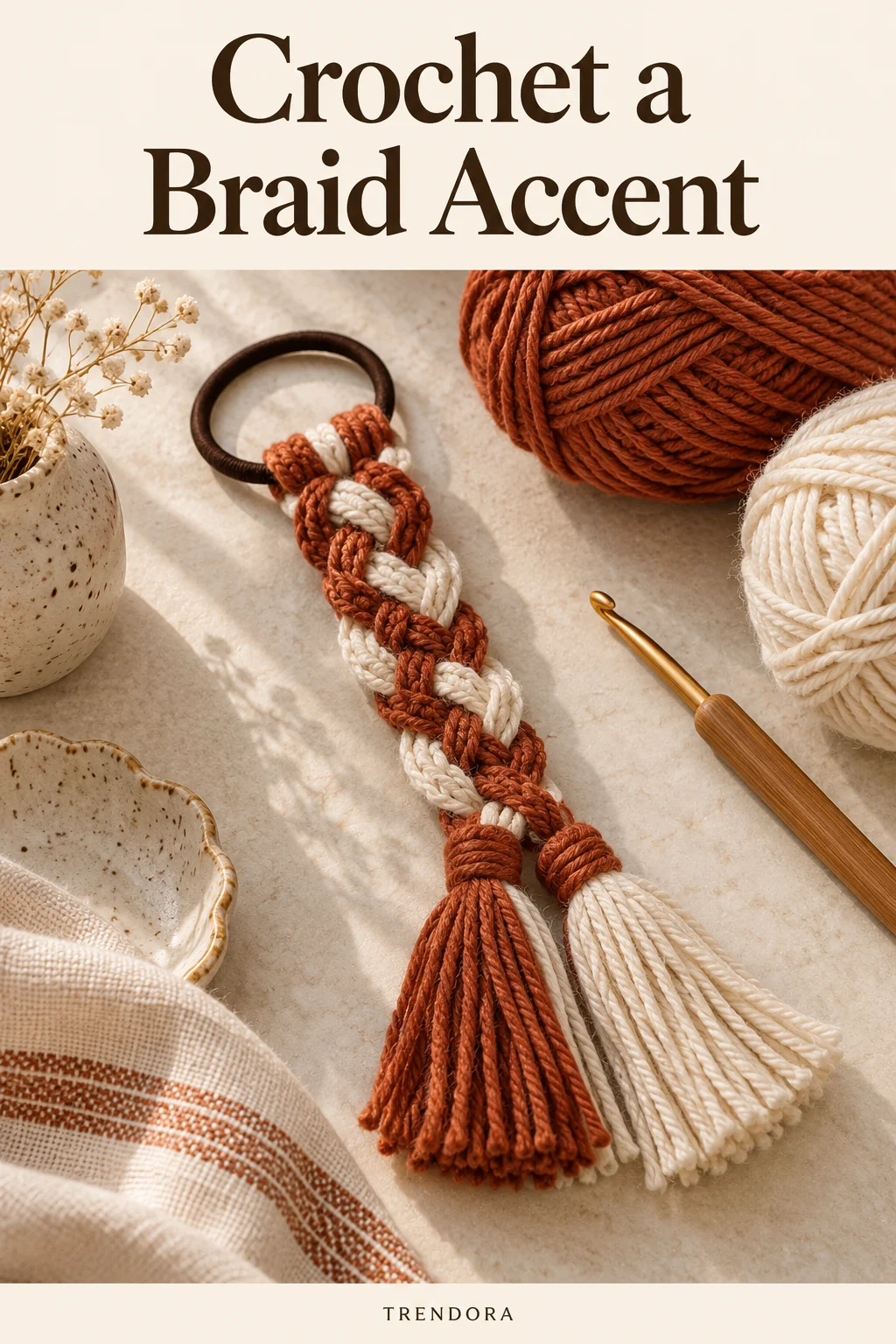 Crochet a Braid Accent — original InspoMint illustration
