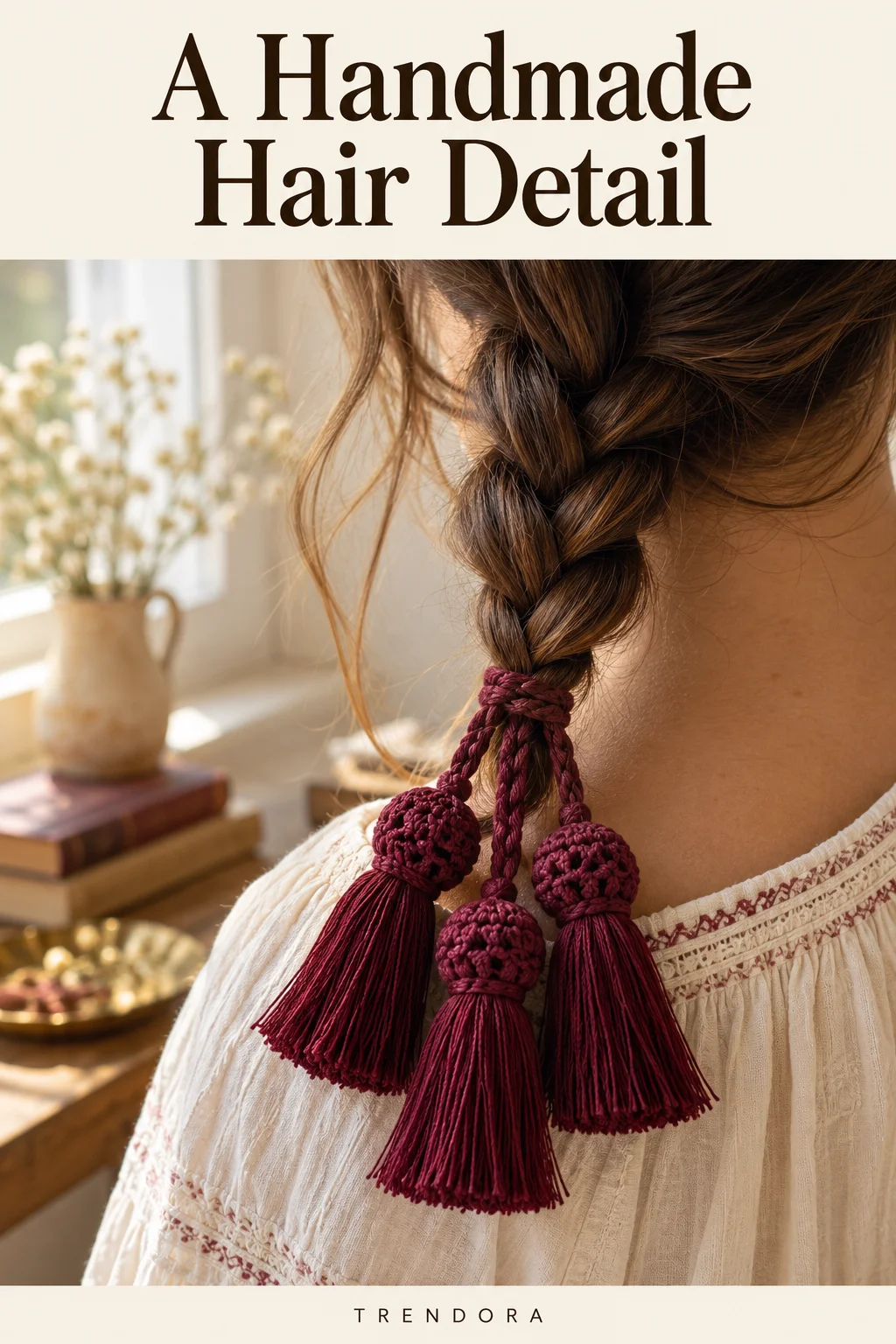 A Handmade Hair Detail — original InspoMint illustration