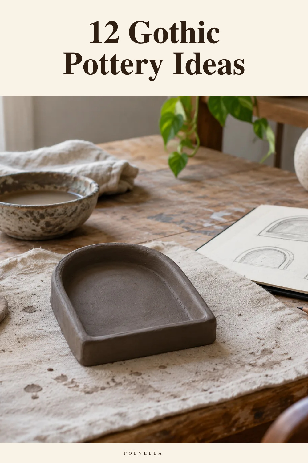 12 Gothic Pottery Ideas — original InspoMint illustration