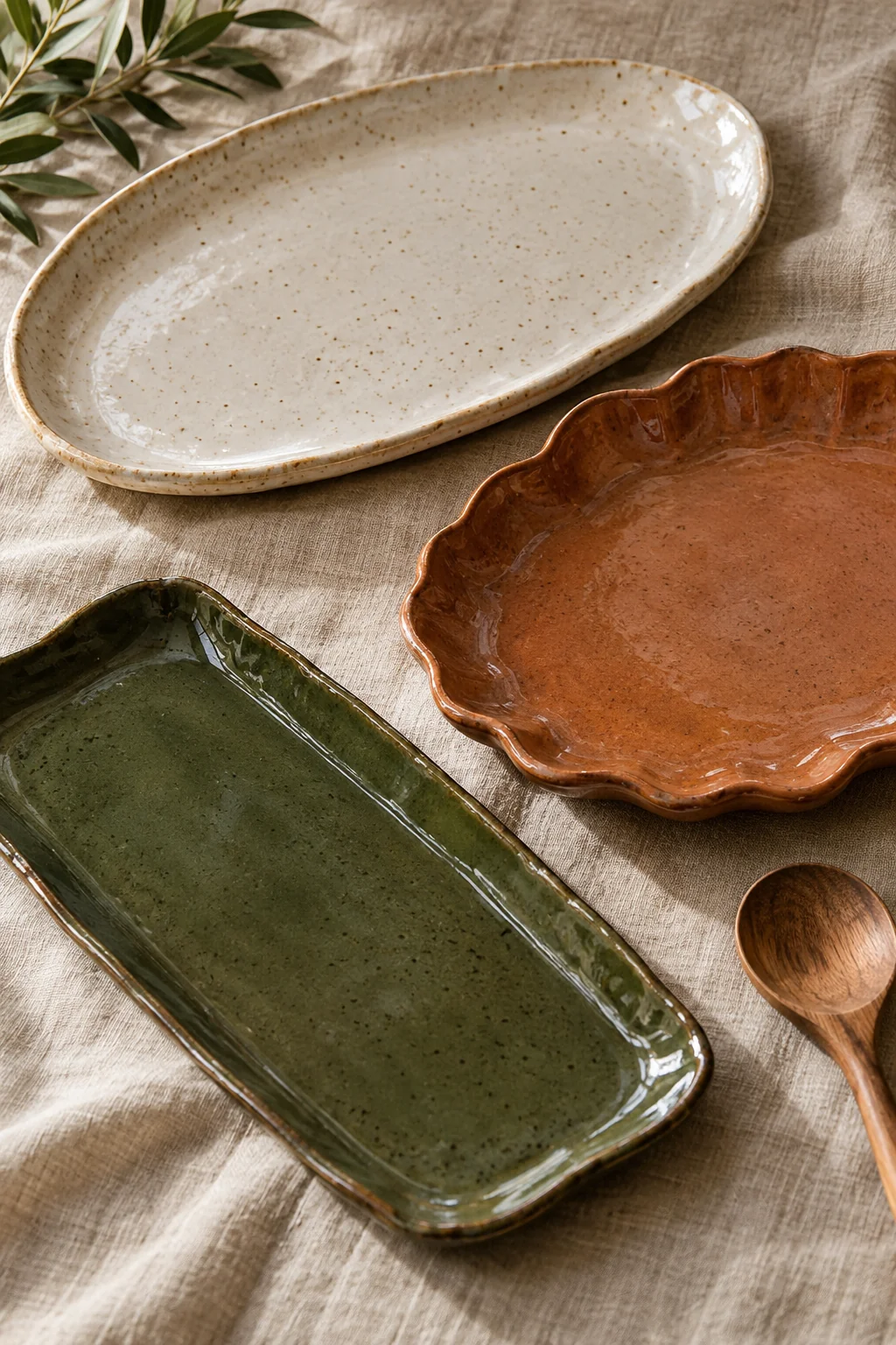 9 Handmade Ceramic Serving Platter Ideas