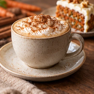 Turn carrot-cake spice into a latte profile