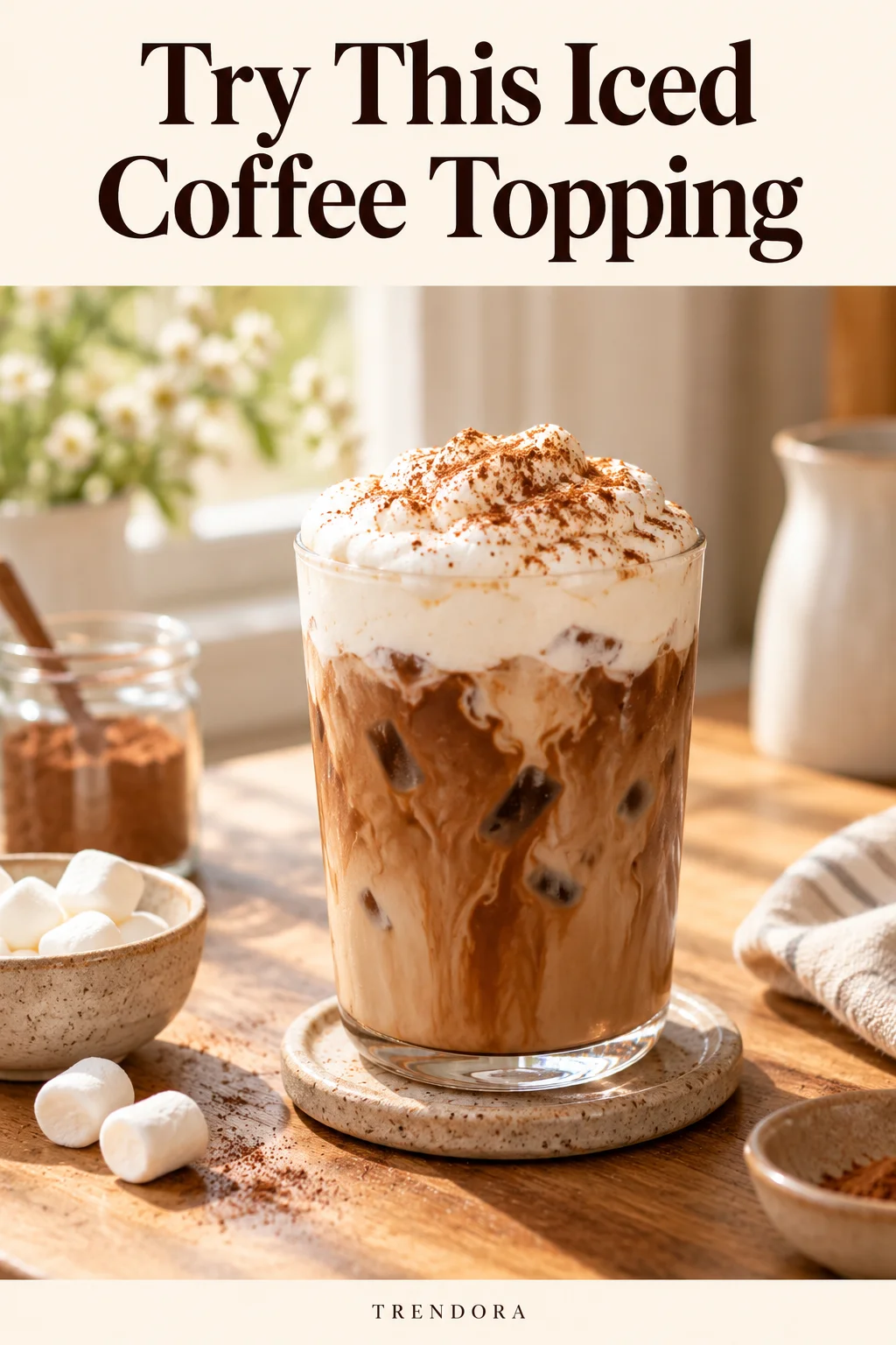 Try This Iced Coffee Topping — original InspoMint illustration