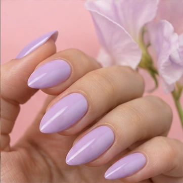 Use a medium almond for a more romantic look