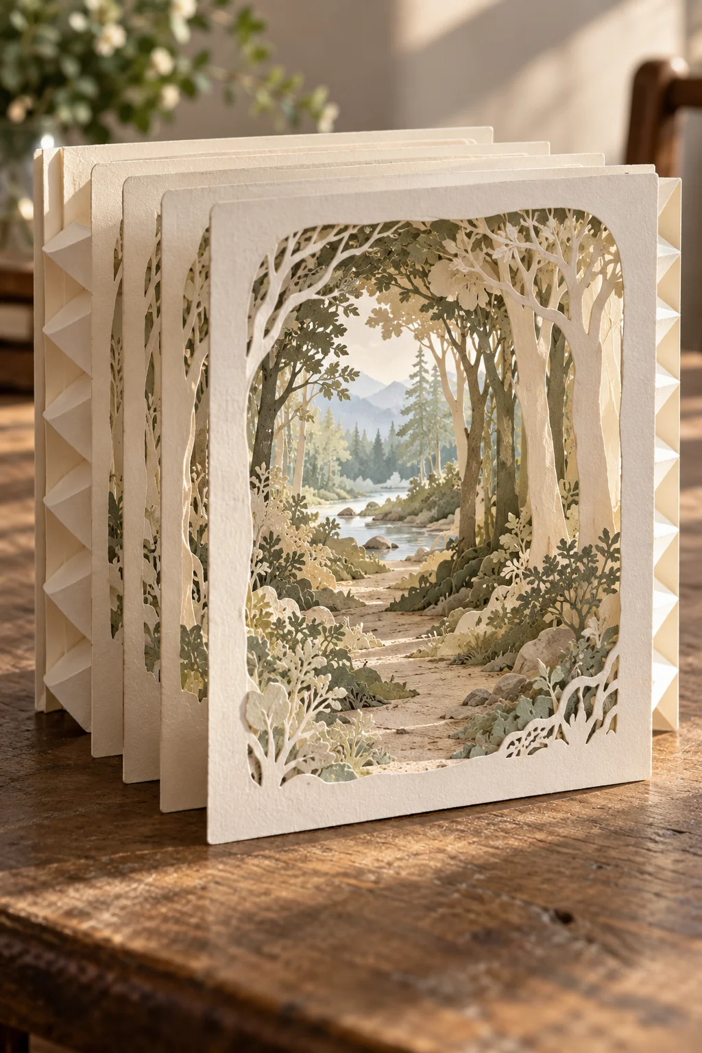 7 Paper Tunnel Book Ideas and a Simple Layering Method