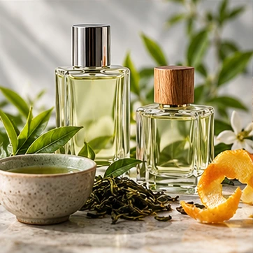 Tea + Citrus for a crisp, airy blend