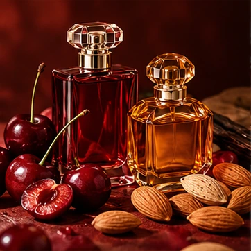 Cherry + Almond for a richer gourmand