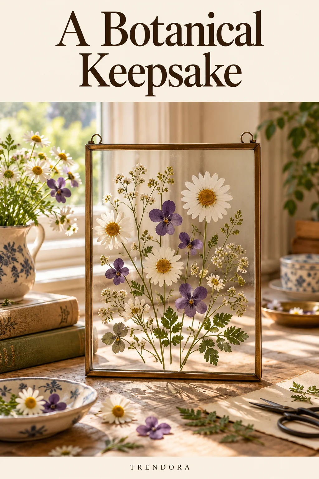 A Botanical Keepsake — original InspoMint illustration