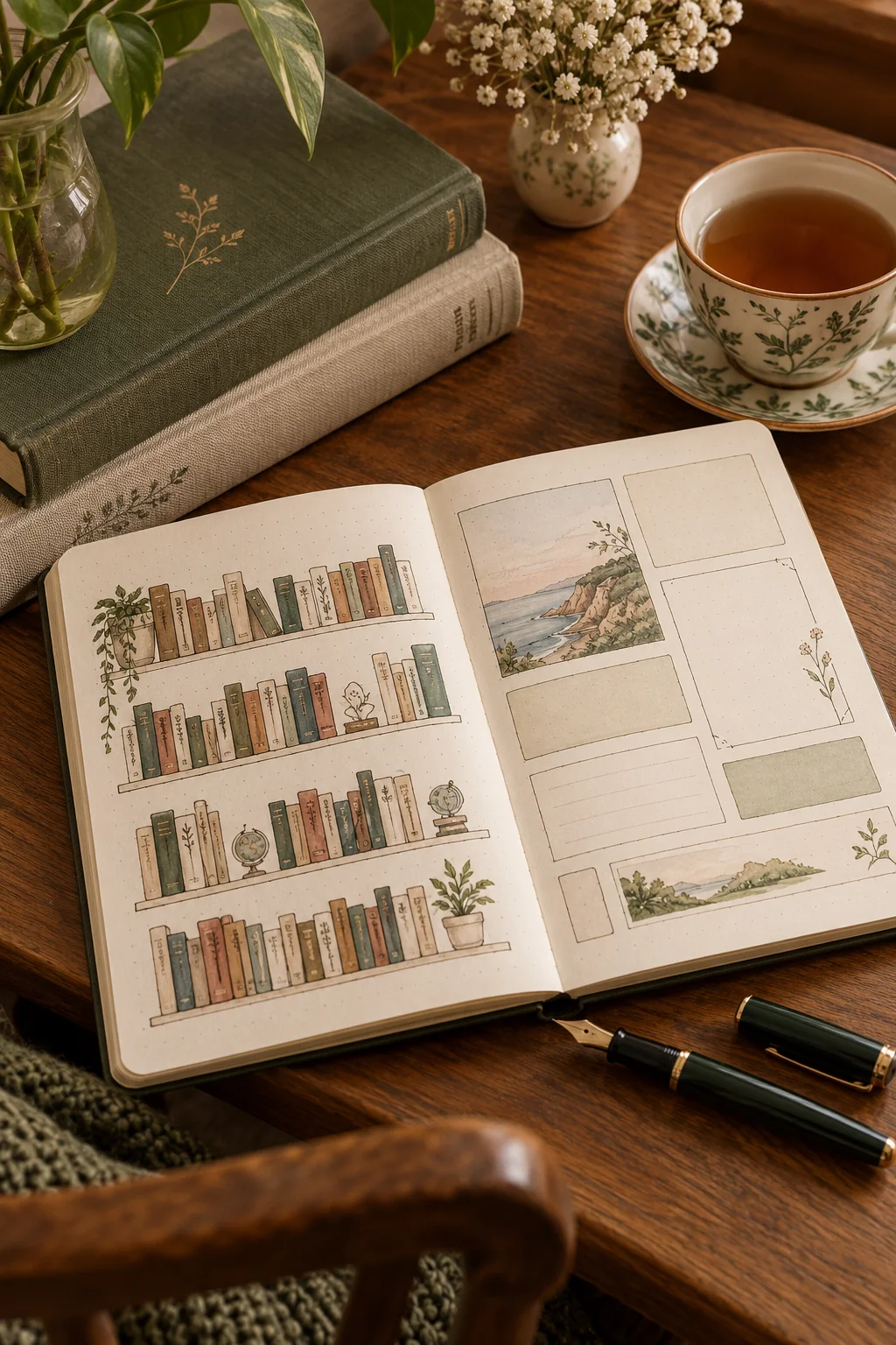 15 Reading Journal Layout Ideas for a Personal Book Log