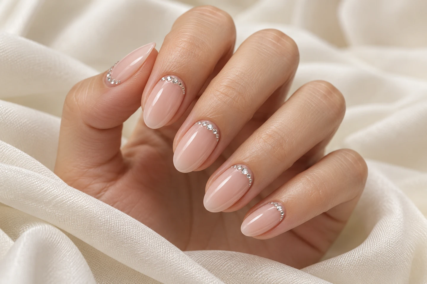 12 Rhinestone Nail Ideas: Minimal to Statement