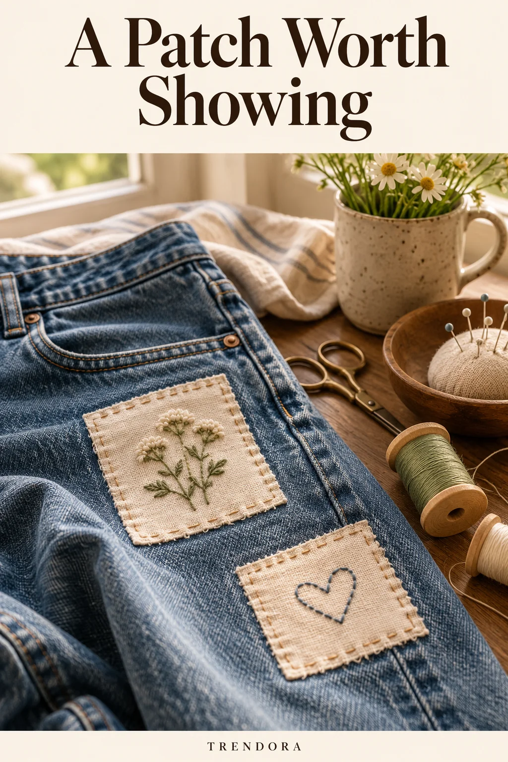 A Patch Worth Showing — original InspoMint illustration