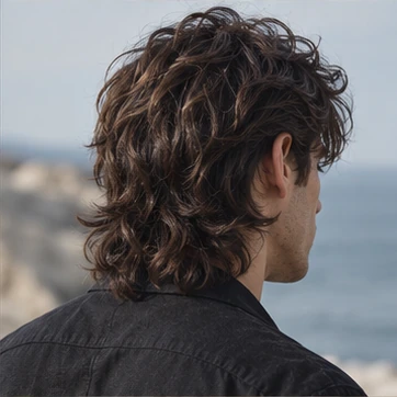 Let the back grow longer for a stronger wolf shape