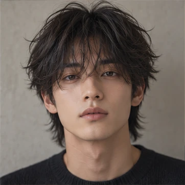 Grow the fringe to eyebrow length