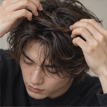 Use matte paste only on the ends
