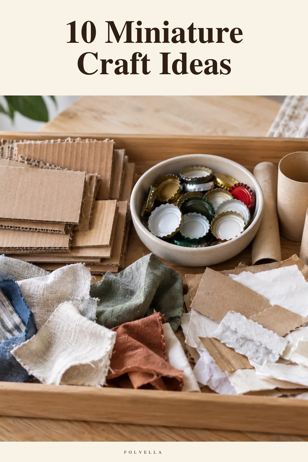 10 Miniature Craft Ideas — original InspoMint illustration